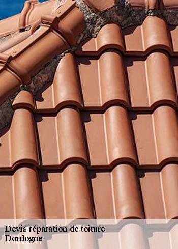 Devis réparation de toiture Dordogne 