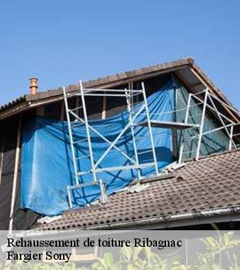 Rehaussement de toiture  ribagnac-24240 Fargier Sony