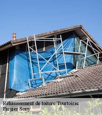 Rehaussement de toiture  tourtoirac-24390 Fargier Sony