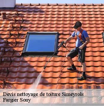 Devis nettoyage de toiture  simeyrols-24370 Fargier Sony