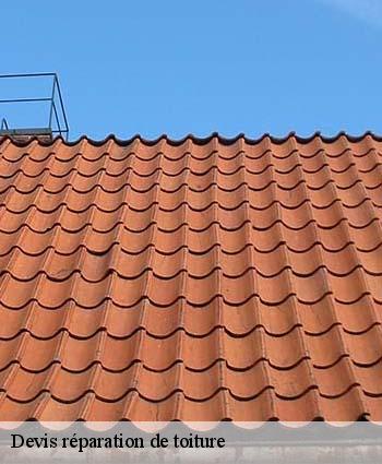 Devis réparation de toiture