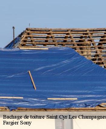 Bachage de toiture  saint-cyr-les-champagnes-24270 Fargier Sony